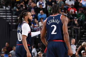 小卡或战老东家！ESPN明日胜率预测：快船为62.3% 猛龙37.7%