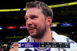 6连客后更了解球队？东契奇：没什么新鲜的 我们从一开始就很棒