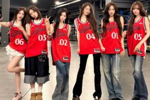 梦幻联动！张元英&安宥真携IVE全团身着球衣现身快船主场看球！