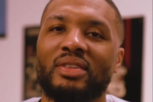 从瀚森那学的中文？开拓者众将：真棒、美女、冰淇淋、你防不住我