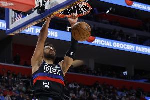 活塞官宣坎宁安一周后复查 他本赛季正式无缘评奖资格☹️