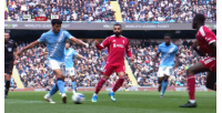 曼城1-0利物浦！哈兰德点射+张牙舞爪庆祝 范戴克放倒奥赖利送点