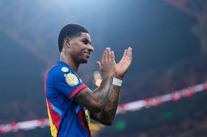 拉什福德打进弗里克时代的巴萨正式比赛第300球，耗时107场