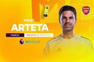 魔咒再现…阿尔特塔2天前获英超3月最佳主帅，今日足总杯出局