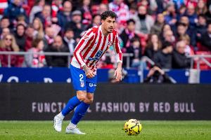 马卡：马竞后卫吉梅内斯比目鱼肌不适，能否出战欧冠首回合存疑