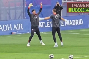 记者：巴里奥斯、卡尔多索、吉梅内斯仍缺席马竞合练