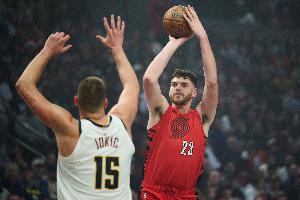 半场战报-开拓者72-58掘金 卡马拉20分 克林根11+7 约基奇12+7+5