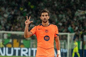 每体:费兰已代表巴萨出战199场,即将迎来200场里程碑