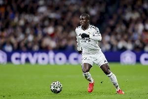 本赛季仅出场5次！皇马跟队：门迪已经完成了他的首次全队合练