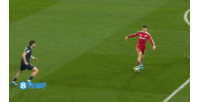 利物浦本场首次射门！维尔茨精彩挑传，弗林蓬凌空斩偏了