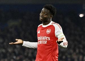 媒体人:萨卡、厄德高、廷伯、因卡皮耶、卡拉菲奥里缺席训练