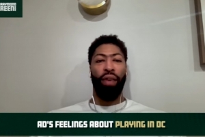 浓眉:我都33了 希望每个赛季都争冠 显然奇才现在没达到这个高度