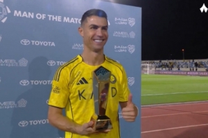 进球+直塞策动！官方：C罗当选利雅得胜利vs阿科多全场最佳