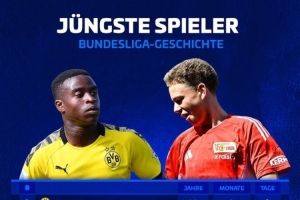 16岁3天！柏林联小将成为德甲历史第二年轻首秀球员，仅次穆科科