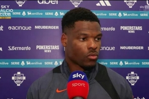 邓弗里斯：我伤缺4个月但现在感觉很好 齐沃要我们下半场全力以赴