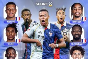 恐怖如斯！法国3套锋线组合总身价8.55亿，前锋身价前10法国占5个