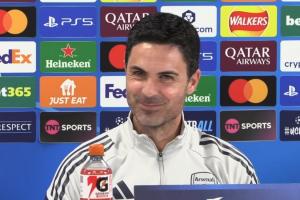 现在心态如何?阿尔特塔:火,我浑身是火,燃起来了,没别的了