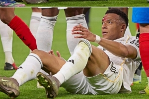 前裁判谈姆巴佩被肘击：VAR本应介入并判点，整个裁判组都犯了错