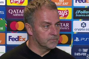 弗里克：本有机会3-0领先 我们运气不太好 一些细节还需改进