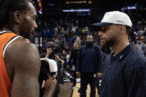 勇士今日首发本赛季仅打了11分钟&净胜13分 快船首发79分钟&+42