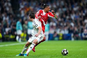 18球25助，奥利塞是五大联赛本赛季除点球外直接参与进球最多球员