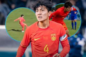 未来之星！国外青训博主关注U16国足队长杨苡欢：未来后防领袖？