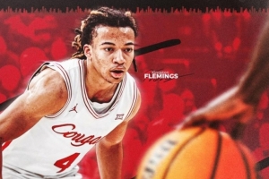 休斯敦大学热门控卫金斯顿·弗莱明宣布参选 模拟选秀中排第七位