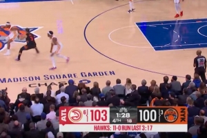 火力压制！麦科勒姆抛投再中 老鹰3分钟轰出11-0攻击波